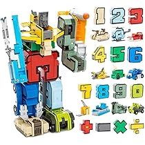 Amazon | OBEST 数字 ロボットおもちゃ 組み立てモデルDIY 0-9